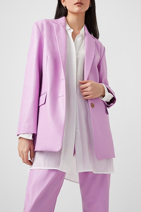CROLENDA PU BLAZER VIOLET TULLE 1
