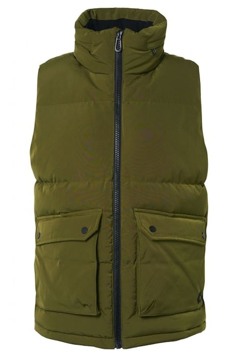 BODYWARMER PADDED ARMY 4