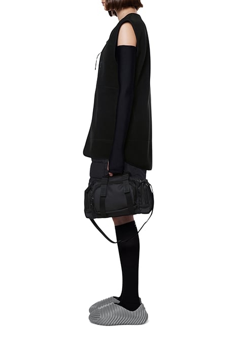 UNISEX FLEECE VEST BLACK 4