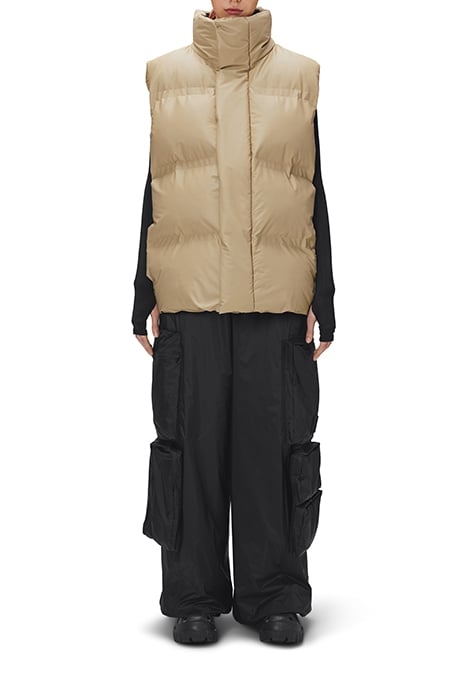 UNISEX BATOR PUFFER VEST SAND 6