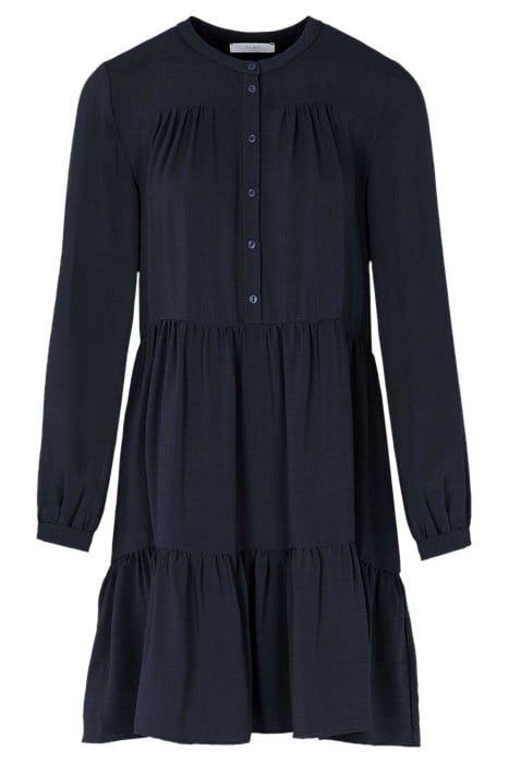 NONO SATIN STRIPE DRESS GRAPHITE 3