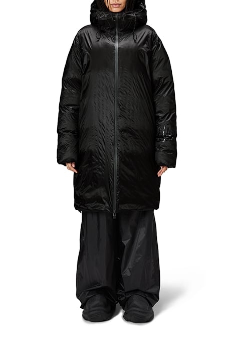 UNISEX KEVO LONG PUFFER JACKET BLACK 3