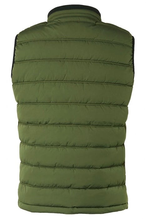 BODYWARMER PADDED DARK GREEN 5