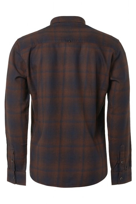 SHIRT CHECK BROWN 5