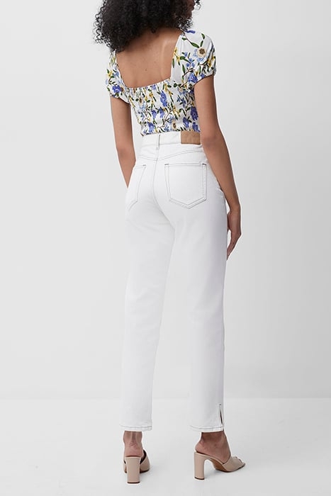 ELOISE MEADW JRSY SQ NCK TOP SUMMER WHITE MULTI 2