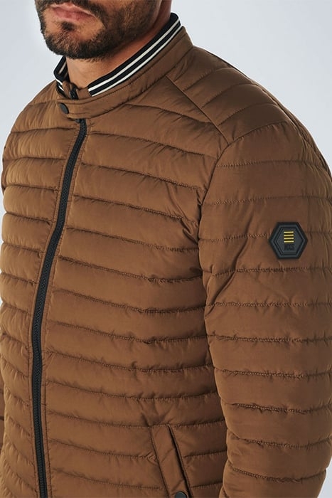 JACKET SHORT FIT PADDED CAMEL 6