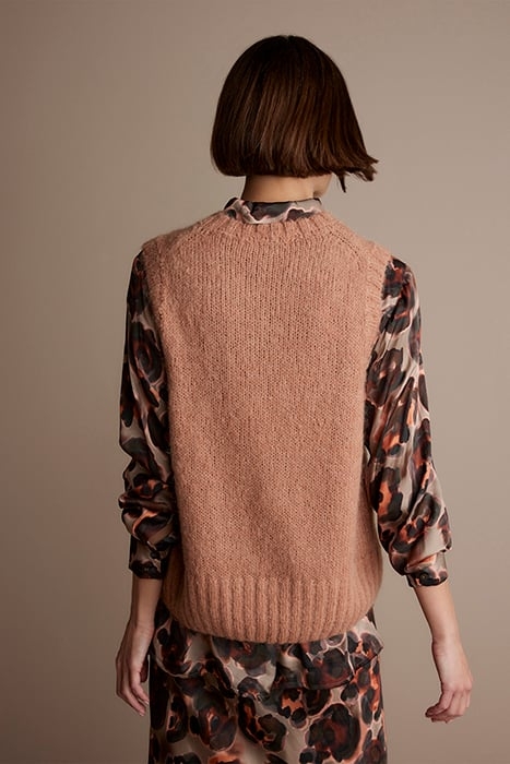 SPENCER MOHAIR BLEND KNIT BROWN 2