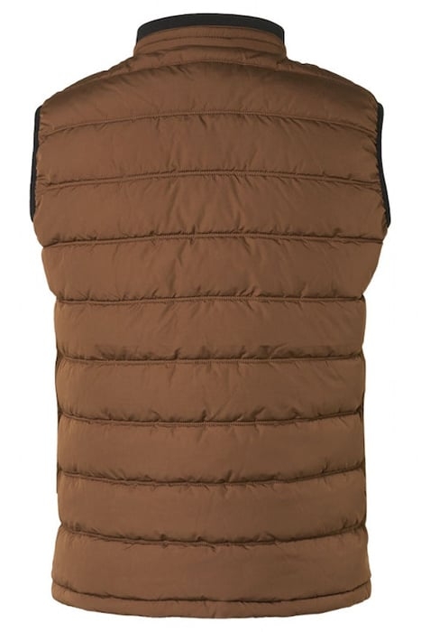 BODYWARMER PADDED CAMEL 5