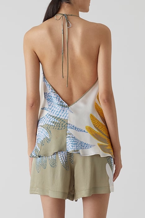 HALTERNECK TOP SHIRTS & BLOUSES NUTMEG 2