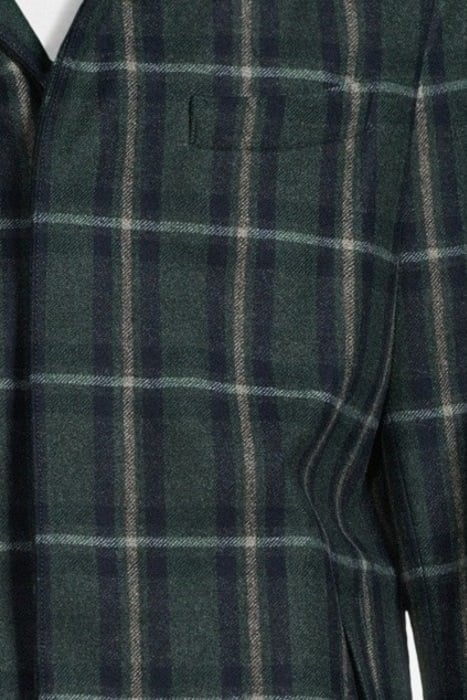 GREEN CHECK RAINCOAT 5