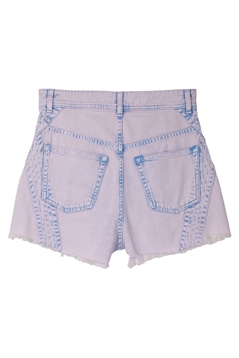BERTO SHORT IN BLUE BLEACHED PINK 2