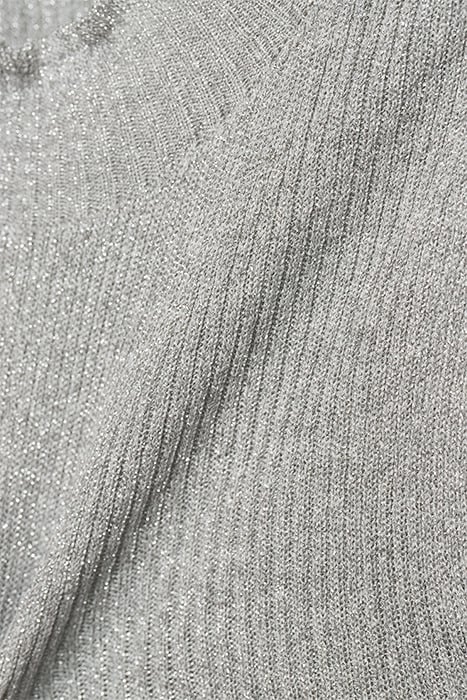 METAL KNITTED TOP LIGHT BASALT 5