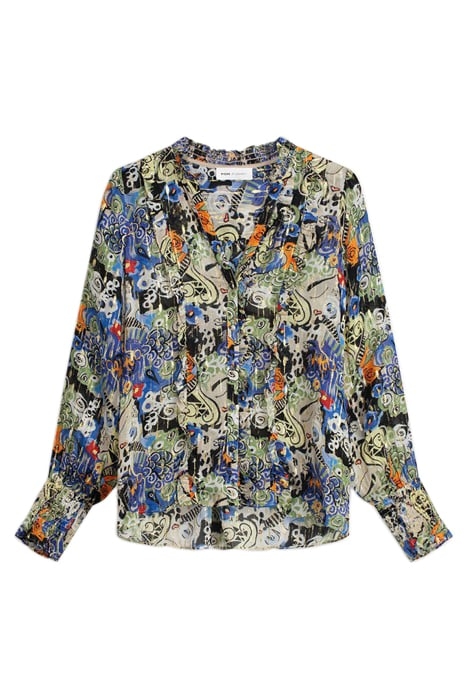 BLOUSE - GLEAMING GLORY MULTI COLOUR 3