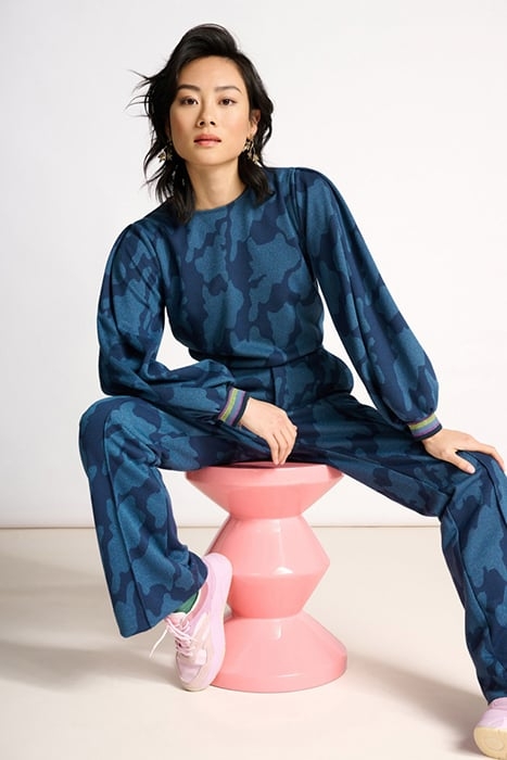 PANTS - SWIRL HORIZON BLUE 5