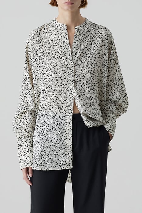 GATHERED BLOUSE SHIRTS & BLOUSES IVORY 1