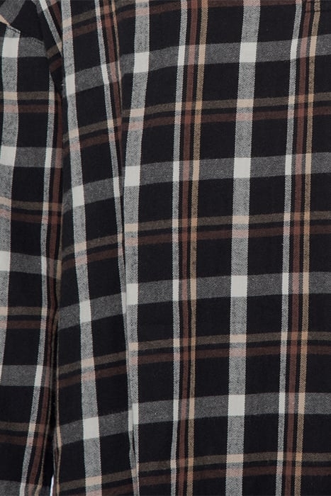 PANITA ORG CHECK POP OVR SHIRT MEDIUM/DARK CHECK MX 4