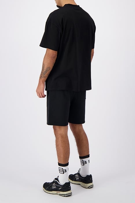 STRIPE SWEATSHORTS BLACK 3