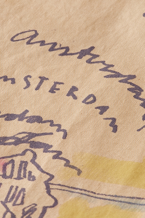 PLACEMENT PRINT HARRINGTON JACKET SEASTONE 3