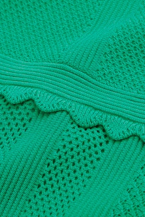 LONG SLEEVELESS DRESS GREEN 6