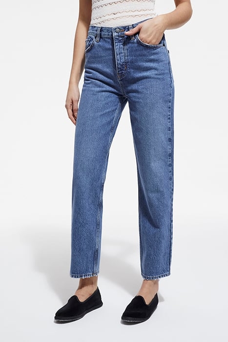 BLUE STRAIGHT JEANS BLUE DENIM 1