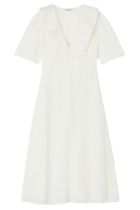 DR ELLA BRODERIE DRESS WHITE 3