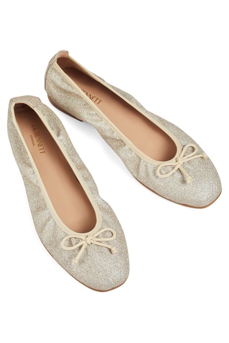 FL TRILLY ROUND TOE GOLD 3