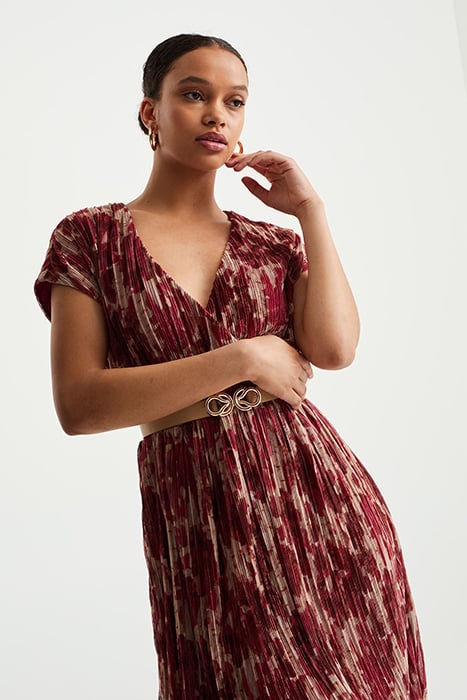 DRESS MID LENGTH PINK 4