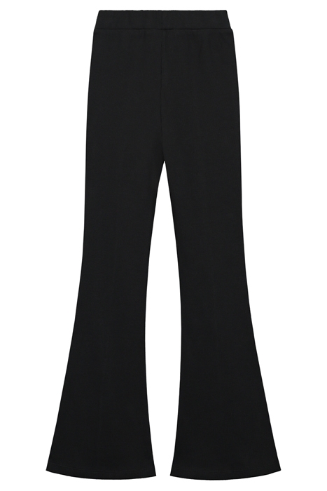 LETTUCE RIB PANTS BLACK 2