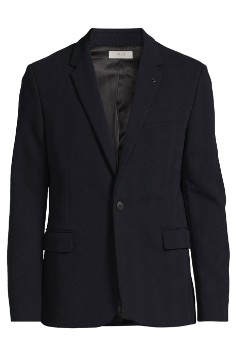 NAVY TEXTURED KNIT JACKET NAVY 3