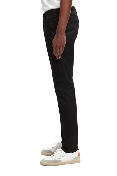ESSENTIALS - MOTT SUPER SLIM FIT CHINO BLACK 5