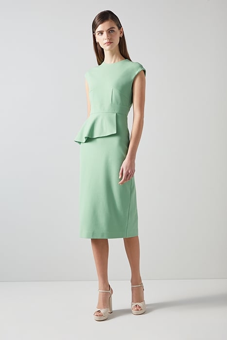 DR MIA FITTED DRESS GREEN 1