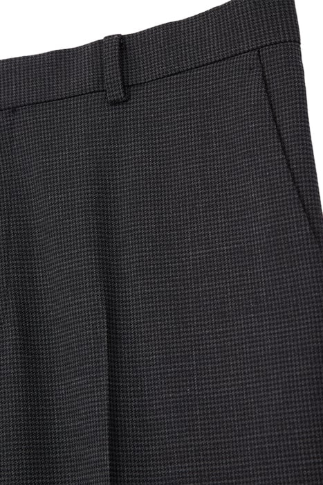 FIT SUIT TROUSERS BLACK GREY 2