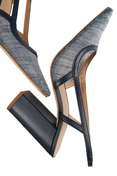 OC ETTA SLINGBACK BLOCK NAVY 4