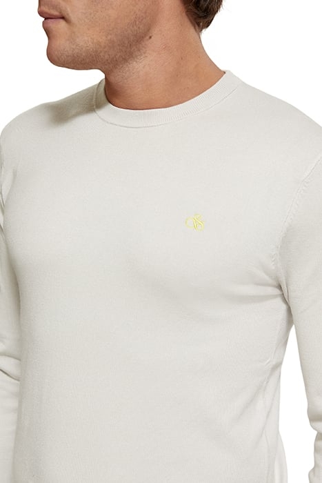 ESSENTIAL PULLOVER CREWNECK HERON GREY 6