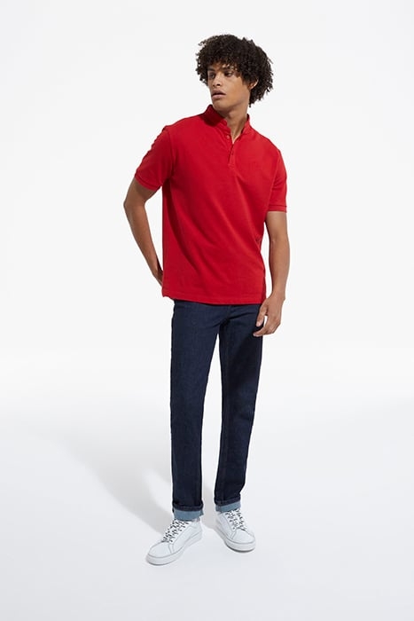 SHORT-SLEEVED POLO SHIRT TANGO RED 3