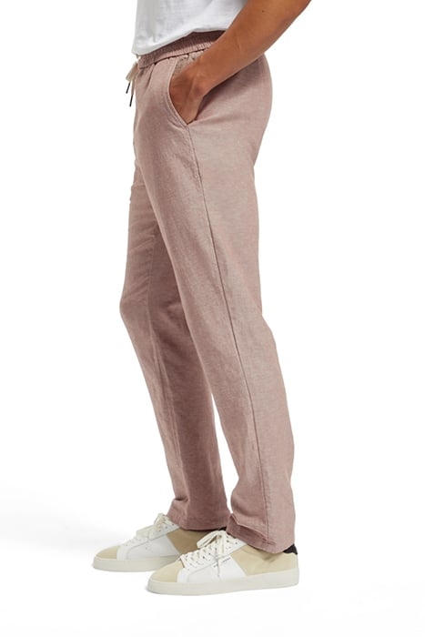 WARREN - COTTON/ LINEN TWILL JOGGER DRIFTWOOD 6