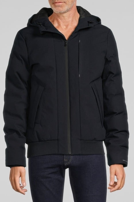 NAVY NYLON WATERPROOF BREATHABLE PADDED JACKET NAVY 1