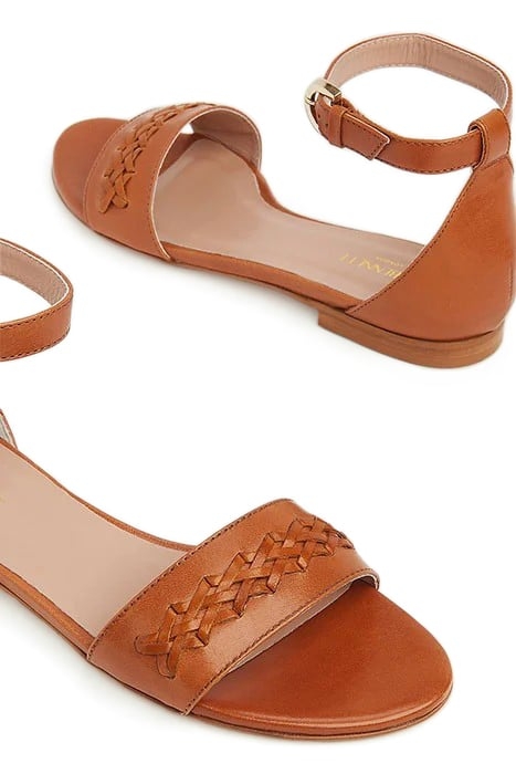 REBECCA TEXTURED WEAVE FL TAN 3