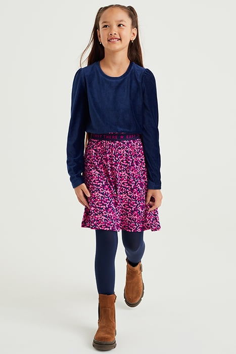 DRESS MID LENGTH DARK BLUE 2