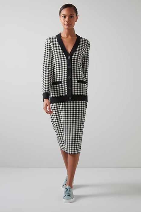 SK LEA CHECKED BLUE CHECK 1