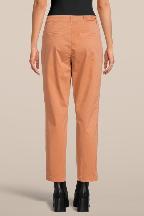 CHINO PANTS PEACHY FINE TWILL RED 2
