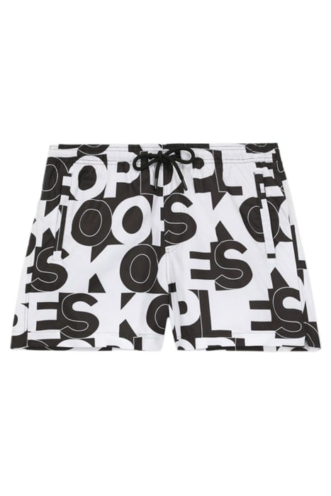 MONOGRAM SWIMSUIT BLACK 1