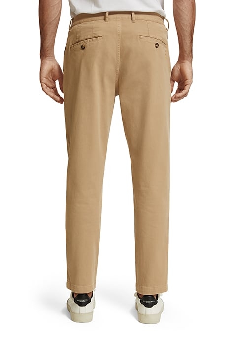 DRIFT- GARMENT-DYED STRETCH COTTON TWILL CHINO SEASTONE 2