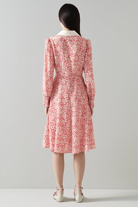 DR FLO MARGUERITE PRINT RED 2