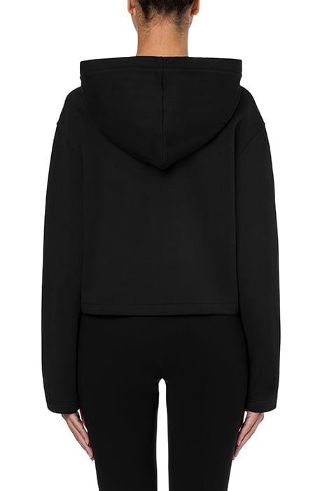 EGGS LOGO ORGANIC COTTON SWEATSHIRT BLACK 2