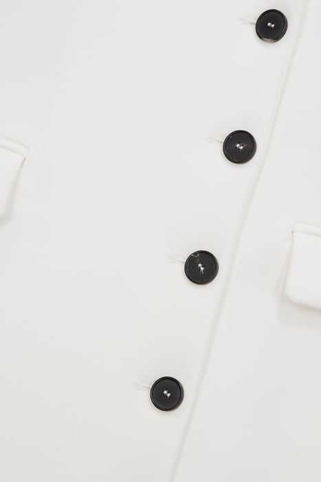 LONG-SLEEVED TAILORED DRESS ECRU 2