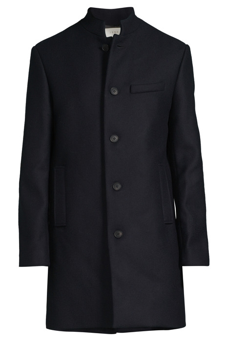 NAVY UPCYCLED STRAIGHT COAT NAVY 3