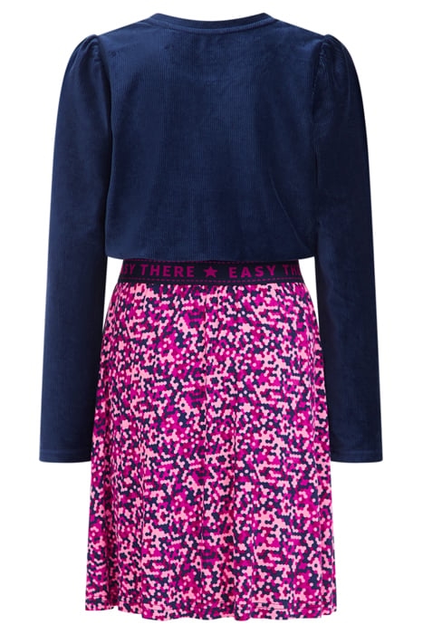 DRESS MID LENGTH DARK BLUE 4