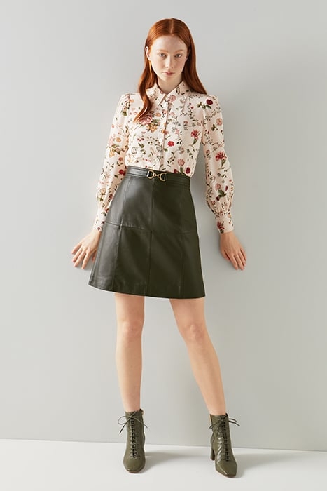 SK AUBREE LEATHER DARK GREEN 3