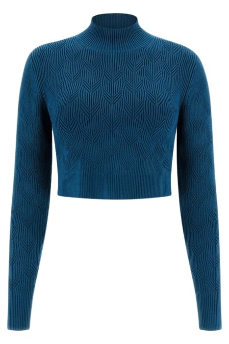 ARLET SWEATER TOP BLUE KNITTED OPAL 4